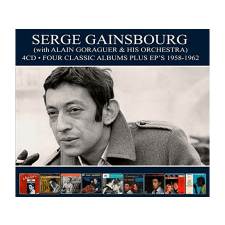 REEL TO REEL Serge Gainsbourg - Four Classic Albums Plus EP's 1958 - 1962 (Cd) rock / pop