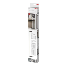 Reer 2 hosszabbítóból álló készlet 7 cm biztonsági kapukhoz DesignLine Puristic, antracitszürke fém, Reer 46041