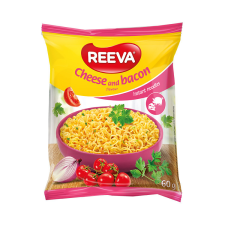 REEVA instant tésztaleves sajtos-baconos íz - 60g alapvető élelmiszer