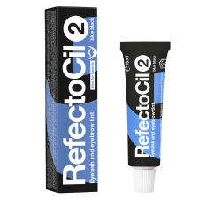 RefectoCil Szempilla- és szemöldökfesték 2 (Blue Black) 15 ml (Kékesfekete) szemöldökfesték