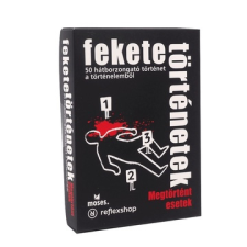 Reflexshop Fekete történetek: megtörtént esetek kártyajáték kártyajáték