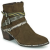 Regard Bokacsizmák NAPOLI V3 VELOURS MILITARE Keki 40