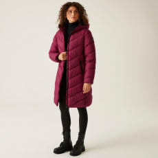 Regatta Andia II Női bélelt télikabát bordó