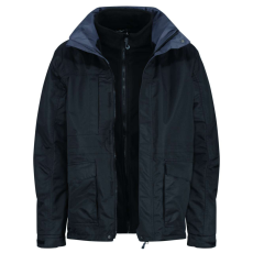 Regatta Benson III. férfi vízálló és lélegző dzseki 3 az 1-ben, RETRA147, Black/Black-XL