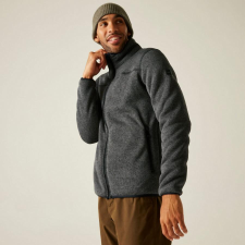 Regatta Branleigh Férfi polár felső fekete férfi pulóver, kardigán