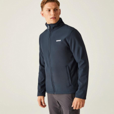 Regatta Cera V férfi softshell felső kék férfi kabát, dzseki