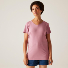 Regatta Elkie Női pamut póló rózsaszín/korall/pink