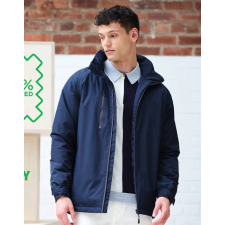 Regatta Férfi hosszú ujjú kabát Regatta Honestly Made Recycled Full Zip Microfleece XL, Sötétkék (navy) férfi kabát, dzseki