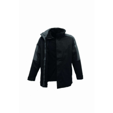 Regatta Férfi kabát Regatta RETRA130 Men'S Defender Iii Waterproof 3-In-1 Jacket -XL, Black/Seal Grey