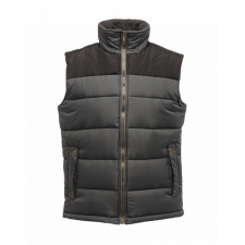 Regatta Férfi mellény Regatta RETRA806 Altoona - Insulated Bodywarmer -XS, Seal Grey/Black férfi mellény