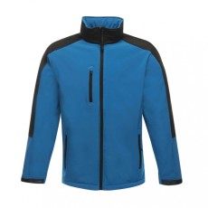 Regatta Férfi Softshell Regatta RETRA650 Hydroforce - 3-Layer Membrane Hooded Softshell -S, Oxford Blue/Black