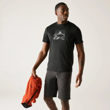 Regatta Fingal Férfi póló fekete férfi póló