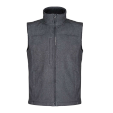Regatta FLUX férfi softshell mellény, RETRA788, Marl Grey/Black-XS munkaruha