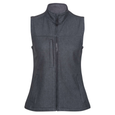 Regatta FLUX softshell Női mellény, RETRA790, Marl Grey/Black-XL