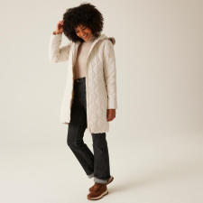 Regatta Fritha III Női bélelt steppelt kabát bézs női dzseki, kabát