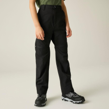 Regatta Jnr Highton Z/O gyerek lecipzározható technikai nadrág fekete gyerek nadrág