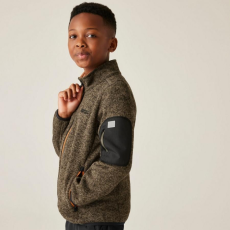 Regatta Junior Newhill Gyerek polár pulóver zöld