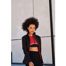 Regatta Kabát Regatta női cipzáras softshell vízlepergető női, white/light steel, 2XL munkaruha