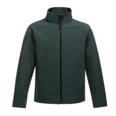Regatta két rétegű, vízlepergető férfi softshell dzseki, RETRA628, Dk Spruce/Black-2XL