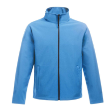 Regatta két rétegű, vízlepergető férfi softshell dzseki, RETRA628, French Blue/Navy-L női dzseki, kabát