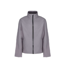 Regatta két rétegű, vízlepergető férfi softshell dzseki, RETRA628, Rock Grey/Black-M