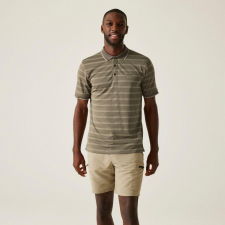 Regatta Kildra Férfi galléros póló zöld férfi póló