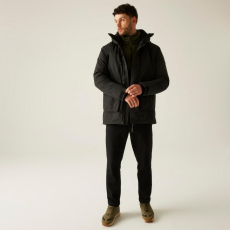 Regatta Marron Férfi 15000 mm extra meleg kabát fekete