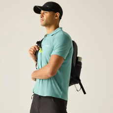 Regatta Maverik stretch Férfi galléros póló kék