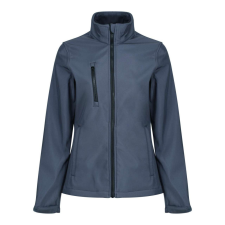 Regatta Női 3 rétegű vízlepergető softshell dzseki, RETRA613, Seal Grey/Black-18 női dzseki, kabát