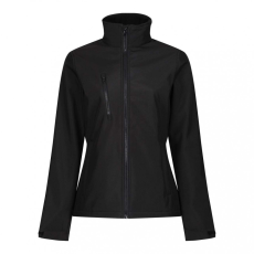 Regatta Női kabát Regatta RETRA613 Women'S Ablaze 3 Layer printable Softshell Jacket -12, Black/Black