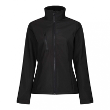 Regatta Női kabát Regatta RETRA613 Women&#039;S Ablaze 3 Layer printable Softshell Jacket -14, Black/Black női dzseki, kabát
