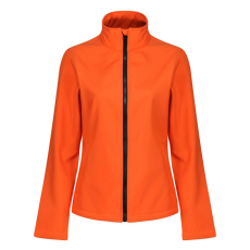 Regatta Női két rétegű, vízlepergető softshell dzseki, RETRA629, Magma/Black-2XL