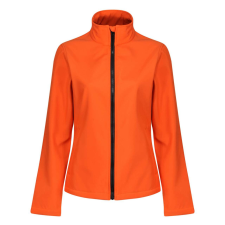 Regatta Női két rétegű, vízlepergető softshell dzseki, RETRA629, Magma/Black-S női dzseki, kabát