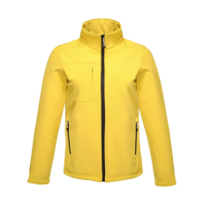 Regatta OCTAGON II férfi 3 rétegű softshell dzseki, RETRA688, Bright Yellow/Black-M