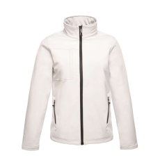Regatta OCTAGON II férfi 3 rétegű softshell dzseki, RETRA688, White/Light Steel-4XL