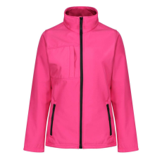 Regatta OCTAGON II Női 3 rétegű softshell dzseki, RETRA689, Hot Pink/Black-M