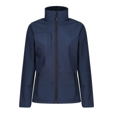 Regatta OCTAGON II Női 3 rétegű softshell dzseki, RETRA689, Navy/Seal Grey-M