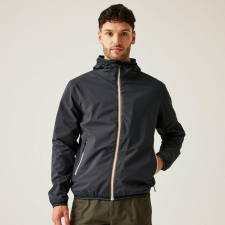 Regatta Rehan Férfi esőkabát 15000 mm vízálló fekete férfi kabát, dzseki