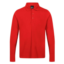 Regatta RETRS222 PRO 65/35 LONG SLEEVE POLO SHIRT 2XL munkaruha