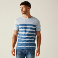 Regatta Shorebay Tee III Férfi pamut póló kék férfi póló