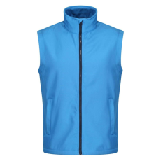 Regatta sztreccses férfi softshell mellény, RETRA844, French Blue/Navy-S