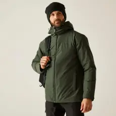 Regatta Thornridge Férfi 10.000 mm bélelt kabát zöld