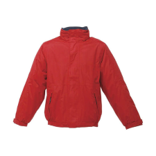 Regatta Uniszex Kabát Kapucnis Regatta Dover Jacket -L, Klasszikus Piros/Sötétkék női dzseki, kabát