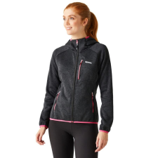 Regatta Wms Hood Newhill női polár felső fekete női pulóver, kardigán