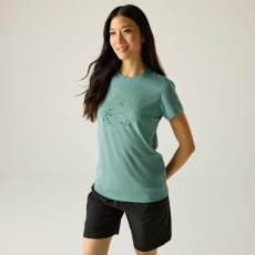 Regatta Women's Escade Női merinó póló zöld