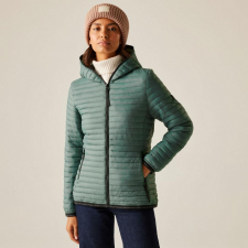 Regatta Womens Rigain Női steppelt kabát zöld női dzseki, kabát