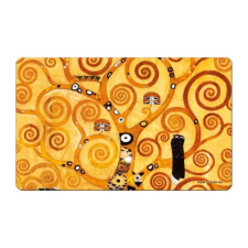  Reggeliző alátét melamine 23,5x0,2x14,5cm, Klimt: Életfa, 1db edény