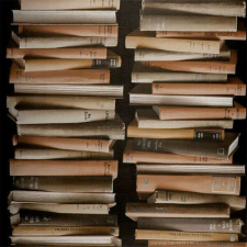  Régies könyvhalom öntapadós tapéta 45cmx2m tapéta, díszléc és más dekoráció