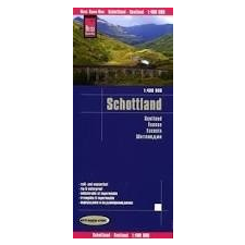 Reise Know-How Skócia térkép Reise 2017 1:400 000 térkép