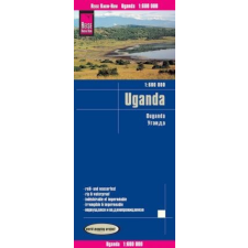 Reise Know-How Uganda térkép Reise 1:600 000 Uganda autós térkép térkép